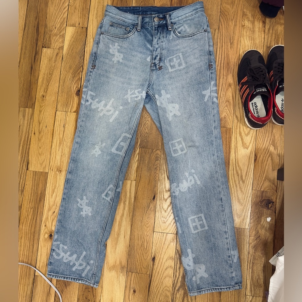 KSUBI Blue Anti K Kash Box Jeans 28’
